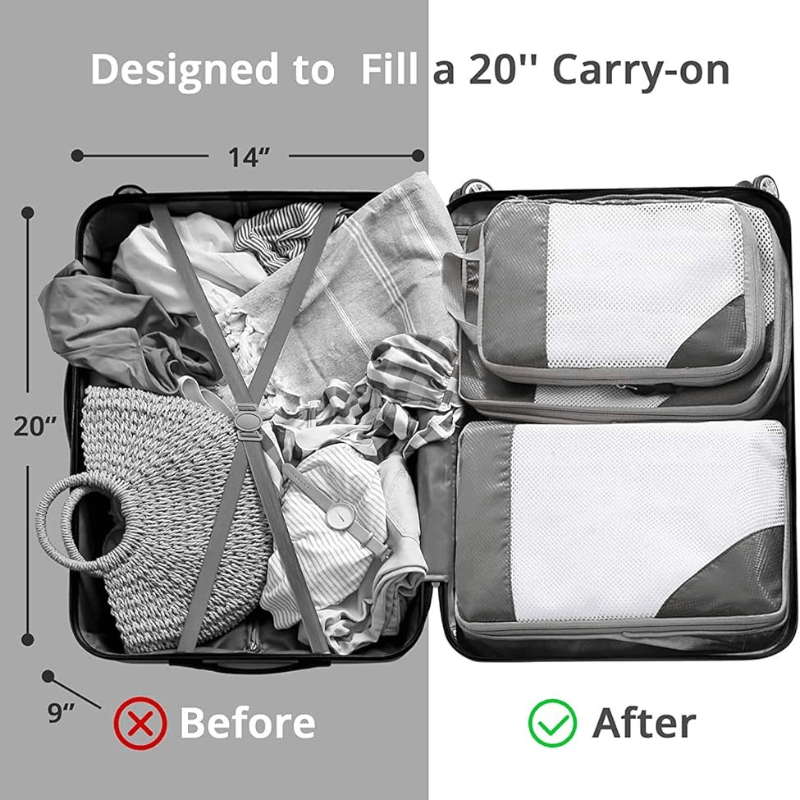 TravelLite™ Compression Packing Cubes
