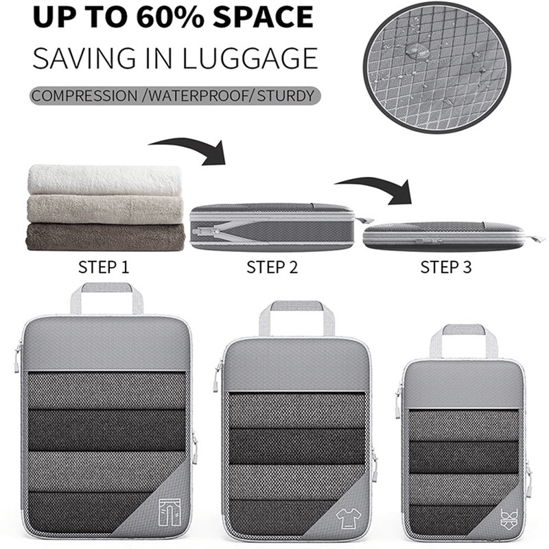 TravelLite™ Compression Packing Cubes