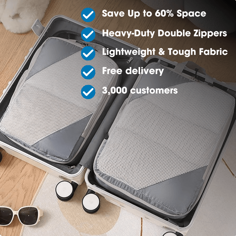 TravelLite™ Compression Packing Cubes